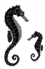 Load image into Gallery viewer, Sea Horse Baby Print
