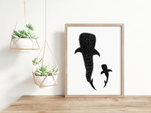 Load image into Gallery viewer, Whale Shark Print
